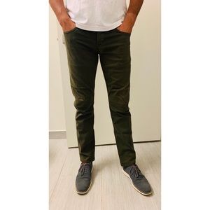 Hudson Men’s Jeans in Olive Green